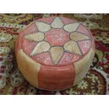 MIDDLE EASTERN STYLE CIRCULAR POUFFE