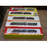 FIVE MODERN BOXED HORNBY ENGINES UNTESTED