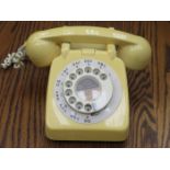 CREAM COLOURED VINTAGE GPO TELEPHONE