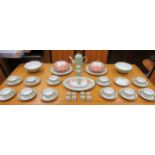 QUANTITY OF FITZ & FLOYD RENAISSANCE DINNERWARE,