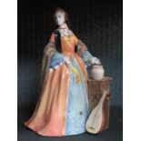 ROYAL DOULTON LIMITED EDITION GLAZED CERAMIC FIGURE- JANE SEYMOUR,