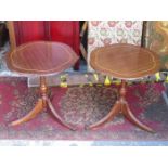 PAIR OF REPRODUCTION OF OCCASIONAL TABLES