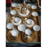 PARCEL OF CONTINENTAL LUSTRE GLAZED TEAWARE