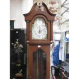 REPRODUCTION TEMPUS FUGIT GRANDMOTHER CLOCK