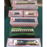 QUANTITY OF LIMA OO GAUGE COACHES AND LIMA INTERCITY LOCOMOTIVE