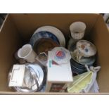 SUNDRY LOT INCLUDING COLLECTORS PLATES,