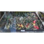 PARCEL OF MAINLY DINKY MILITARY VEHICLES,