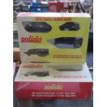 TWO BOXED LIMITED SERIES SOLIDO 40TH ANNIVERSARY MILITARY TANK SETS