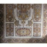 AMBASSADOR DECORATIVE BROWN FLOOR RUG,