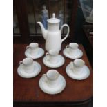 ROYAL DOULTON BERKSHIRE COFFEE SET