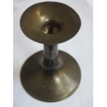 HALLMARKED SILVER HAMMERED CANDLESTICK BY MAPPIN & WEBB