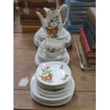 PARCEL OF MIDWINTER STYLE CRAFT DINNERWARE