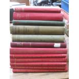 SET OF SIX VOLUMES- HISTORY OF THE BRITISH ARMY, WITH FOLD OUT MAPS.