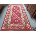 DECORATIVE HAND KNOTTED FLOOR RUG