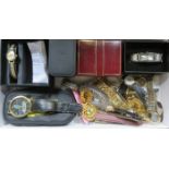 MIXED LOT OF VARIOUS WRISTWATCHES INCLUDING ROTARY