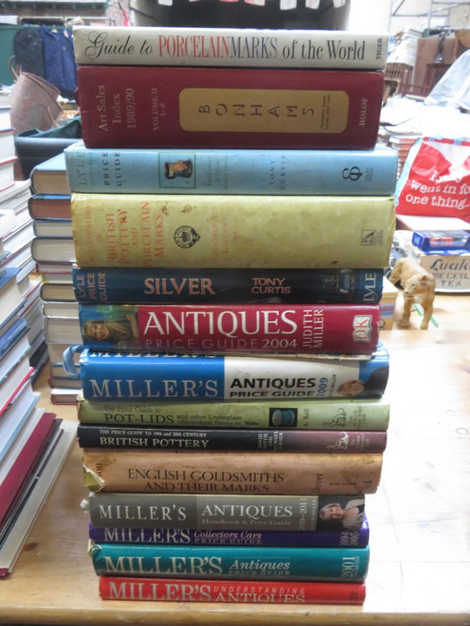 MILLERS GUIDES PLUS OTHER REFERENCE BOOKS