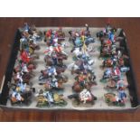 PARCEL OF VARIOUS DEL PRADO HANDPAINTED METAL SOLDIERS ON HORSEBACK