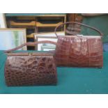 TWO VINTAGE LADIES HANDBAGS