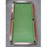 'THE WALTER LINDRUM' TABLE TOP SNOOKER TABLE,