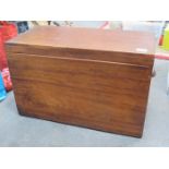 SMALL CAMPHOR WOODEN VINTAGE CHEST