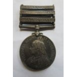 SOUTH AFRICA QSA MEDAL WITH THREE STATE BARS TO PRIVATE RJ SHEPHERD 102 COMPANY IMPERIAL YEOMANRY