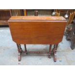 MAHOGANY DROP LEAF SUTHERLAND TABLE