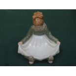 SMALL ROYAL COPENHAGEN SEATED FIGURE