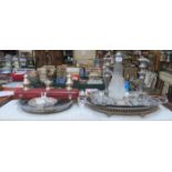 SILVER PLATEDWARE AND FLATWARE, ETC.