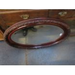 LARGE OVAL MIRROR