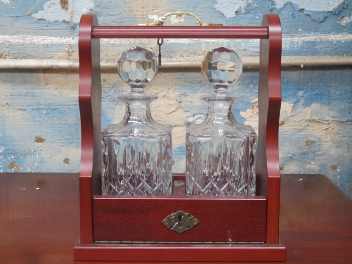 REPRODUCTION TWO DECANTER TANTALUS