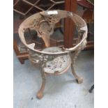 CAST IRON GARDEN TABLE BASE