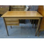 1970s STYLE TEAK OFFICE DESK