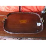 INLAID SERVING TRAY,