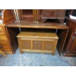 MODERN POLISHED SOLID WOOD DESK