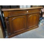 VICTORIAN MAHOGANY SIDEBOARD - FOR RESTORATION