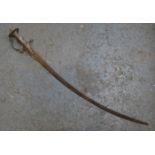 ANTIQUE INDIAN TULWAR SWORD,