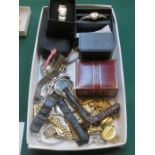 MIXED LOT OF VARIOUS WRISTWATCHES INCLUDING ROTARY