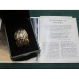 BOXED LIMITED EDITION SILVER GILT "THE MASTER JEWELLER" IMPERIAL EGG,