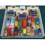 PARCEL OF BOXED AND UNBOXED DIECAST VEHICLES INCLUDING CORGI AND MATCHBOX, ETC.