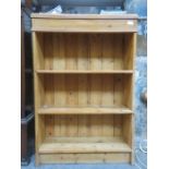 SET OF 20th CENTURY PINE OPEN BOOKSHELVES