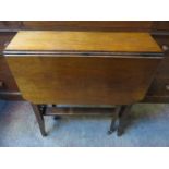 MAHOGANY DROP LEAF SUTHERLAND TABLE