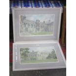 PAIR OF LITHOGRAPHS,