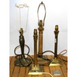 Four useful table lamp bases.