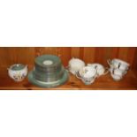 A Wedgwood Greenwood pattern part tea set.