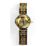 A lady's Must de Cartier stainless steel wrist watch.