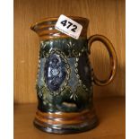 A Royal Doulton stoneware jug, H. 17cm.