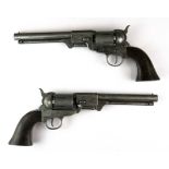 A pair of BKA replica revolvers, L. 33cm.