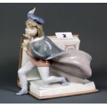 A Lladro storybook figure of a fairy tale prince, H. 17cm, (with box).