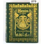 A gilt tooled cloth bound edition of "Marmion: 'A tale of Flodden Field'" by Sir Walter Scott