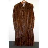 A vintage mink coat, armpit to armpit W. 50cm.